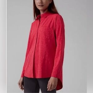 NWT Athleta Urbanite Textured Top